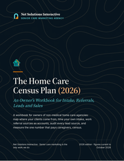 Cover of the Home Care Census Plan (2026)